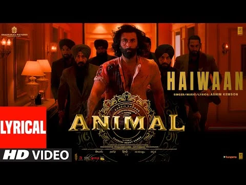 Thumbnail of video song हैवान/ਹੈਵਾਨ/Haiwaan from ranbir kapoor's bollywood movie Animal